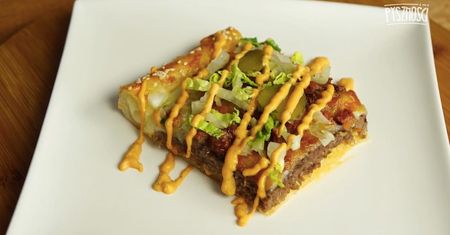 Pizza à la Burger
