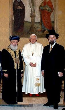 Naczelni rabini Izraela u Benedykta XVI