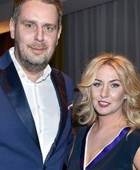 Wojciech Modest Amaro z żoną na salonach