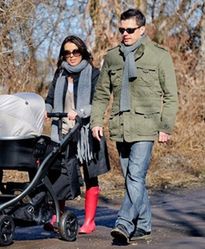 Kasia Glinka na spacerze z dzieckiem!