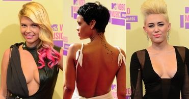 Odważne kreacje gwiazd na gali MTV VMA 2012!