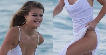 Nina Agdal: wpadka podczas sesji!