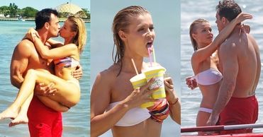 Joanna Krupa przyłapana na czułościach z mężem