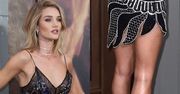 Zjawiskowa Rosie Huntington-Whiteley w kusej spódniczce