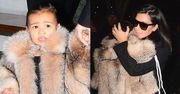 Kim Kardashian ubrała córkę w naturalne futro!