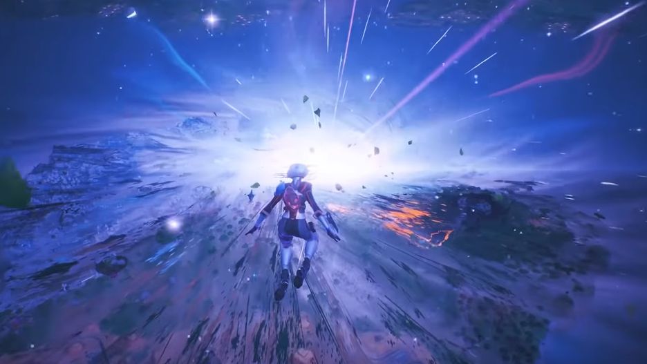 Świat Fortnite znika w czarnej dziurze