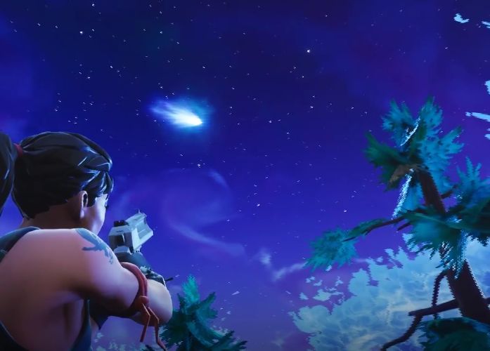 Meteor uderzy w mapę "Fortnite"? Gracze ułożyli ciekawą teorię