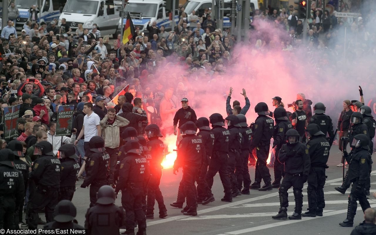 Kontakty ze skrajną prawicą? Saksońska policja w ogniu krytyki