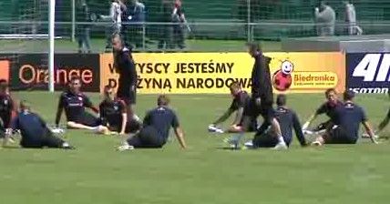 Reprezentacji Polski na zgrupowaniu czegoś brakowało...[EURO 2012]