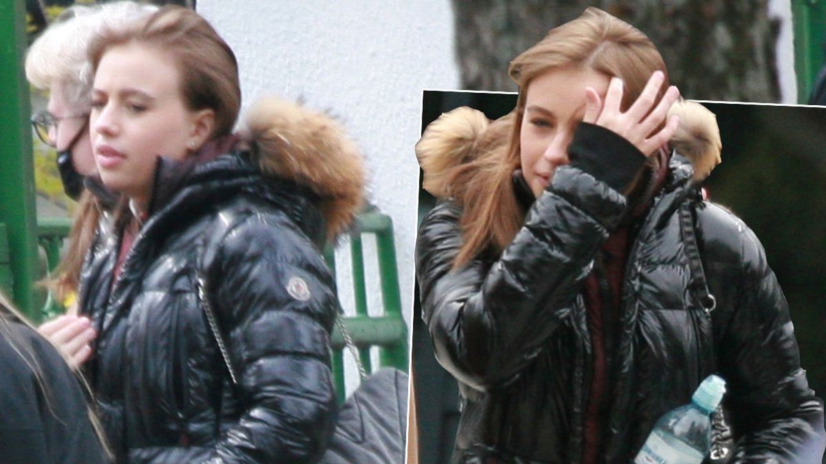 Paparazzi pod szkołą Oliwii Bieniuk. Stylowa córka Przybylskiej pisała dzisiaj maturę. Spełniło się jej wielkie marzenie