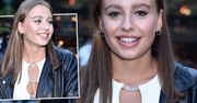 Sopot 2021. Oliwia Bieniuk w białej sukience z odważnym dekoltem. Córka Anny Przybylskiej zachwyciła figurą