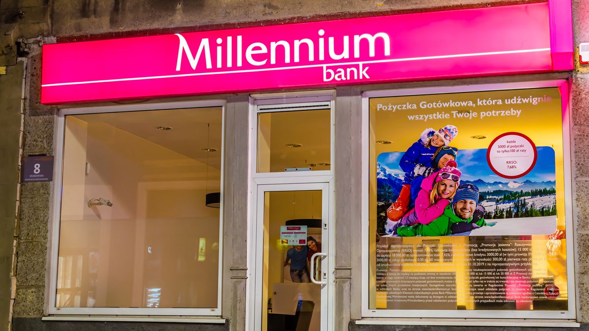 Na Facebooku pojawiły się wiadomości, które są próbą wyłudzenia loginu i hasła do konta klientów Millennium Banku