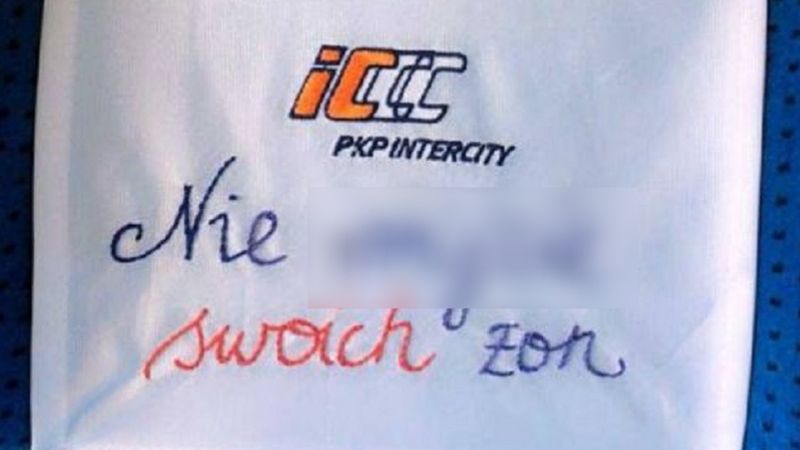 Wyszywanka stała się hasłem prześmiewczej kampanii