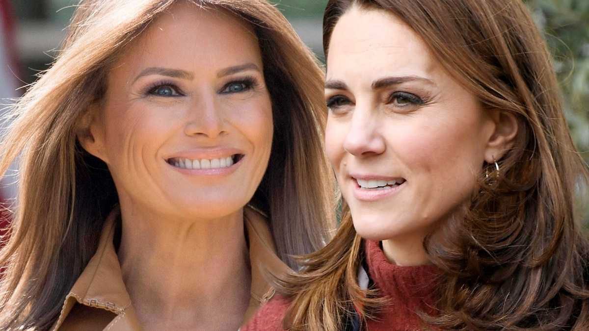 Melania Trump, księżna Kate spotkanie