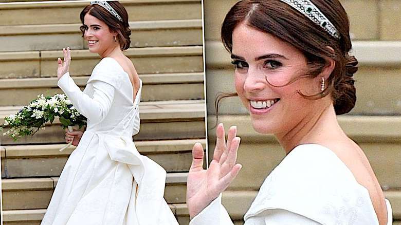 Księżniczka Eugenia ślub zdjęcia suknia ślubna