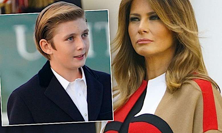 Melania Trump, syn Barron, święto dziękczynienia 2018