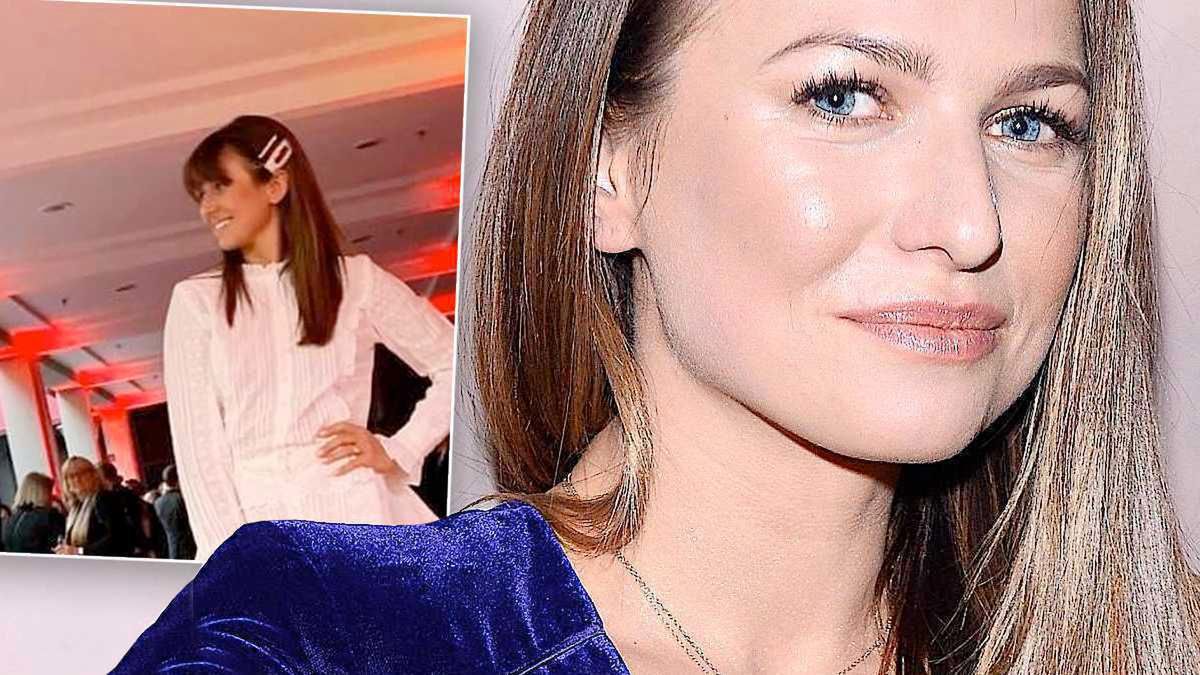Anna Lewandowska biała sukienka