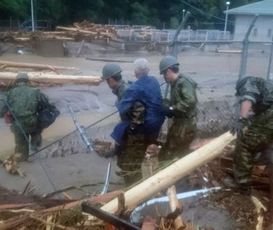 Powódź w Japonii. 400 tys. ewakuowanych, wielu zaginionych