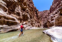 Jordania - kanioning w Wadi Mujib