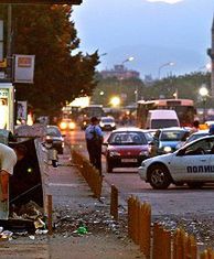 Bomby w stolicy Macedonii