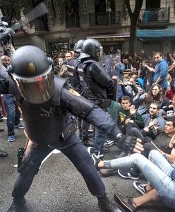 Już ponad 844 osób rannych. Dramatyczny przebieg katalońskiego referendum