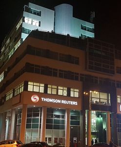 Strzały w siedzibie agencji Reuters w Gdyni. Policja dla WP: zatrzymano Białorusina, nikt nie został ranny