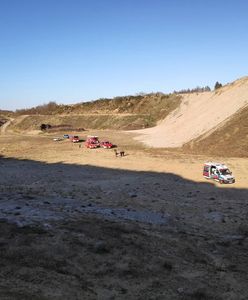 Dramatyczny wypadek w żwirowni. 15-latka przysypała ziemia