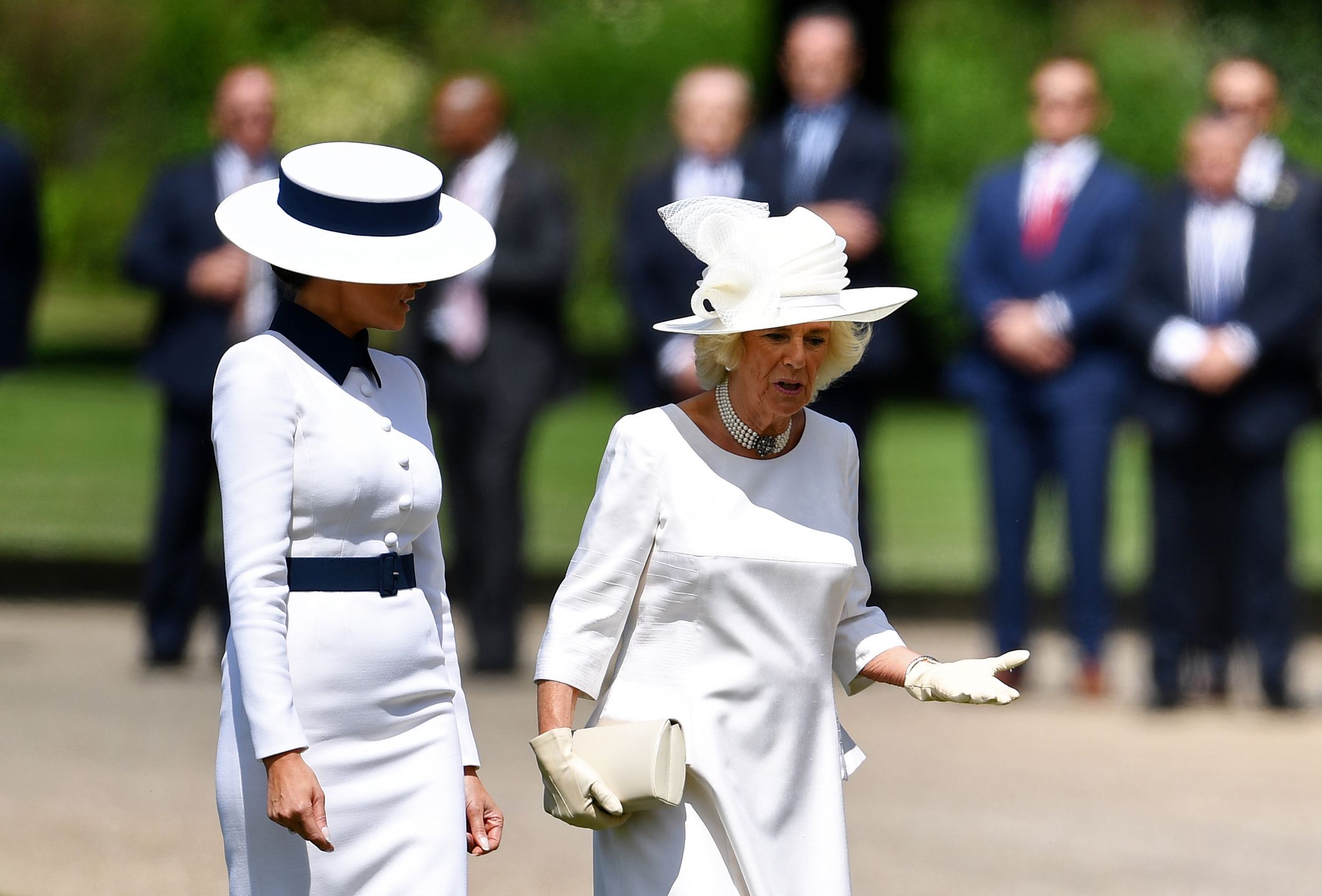 Melania Trump i księżna Camilla 