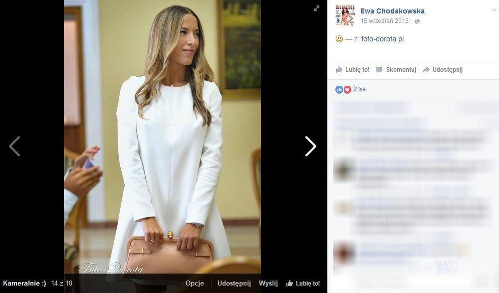 Suknia ślubna: La Mania. Ewa Chodakowska i Lefteris Kavoukis. Ślub w 2013 r. (fot. AKPA)