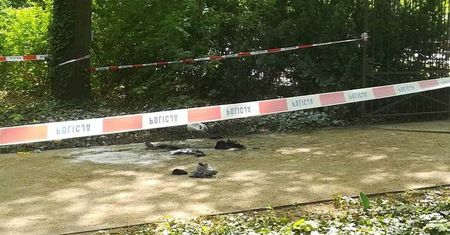 Próba samospalenia przed Kancelarią Premiera