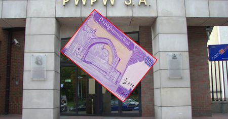 PWPW ma zaskakującego partnera. Wyprodukuje pieniądze dla Afganistanu