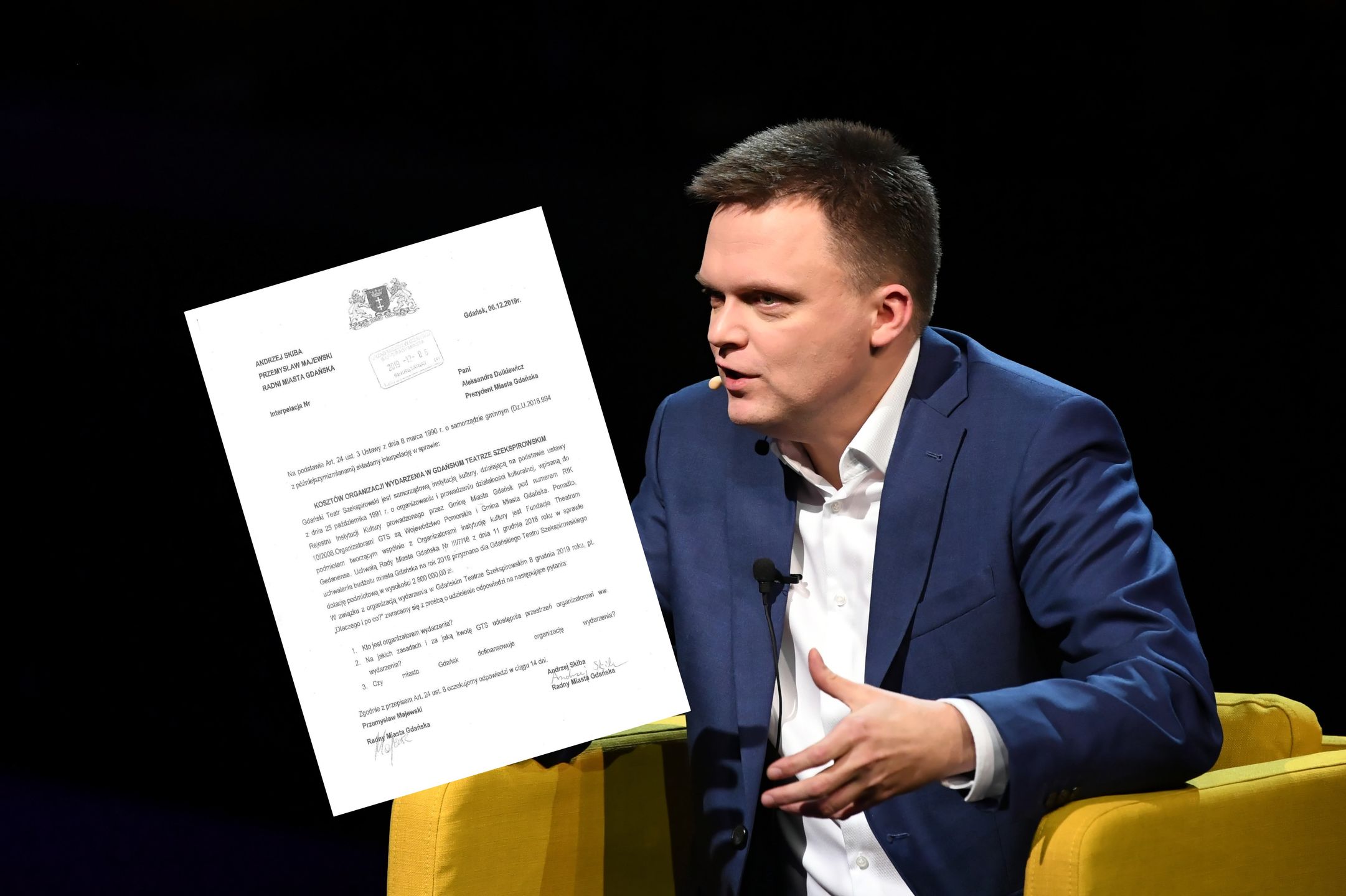 Wybory prezydenckie. Szymon Hołownia ogłosił swój start w wyścigu (zdj. arch.)
