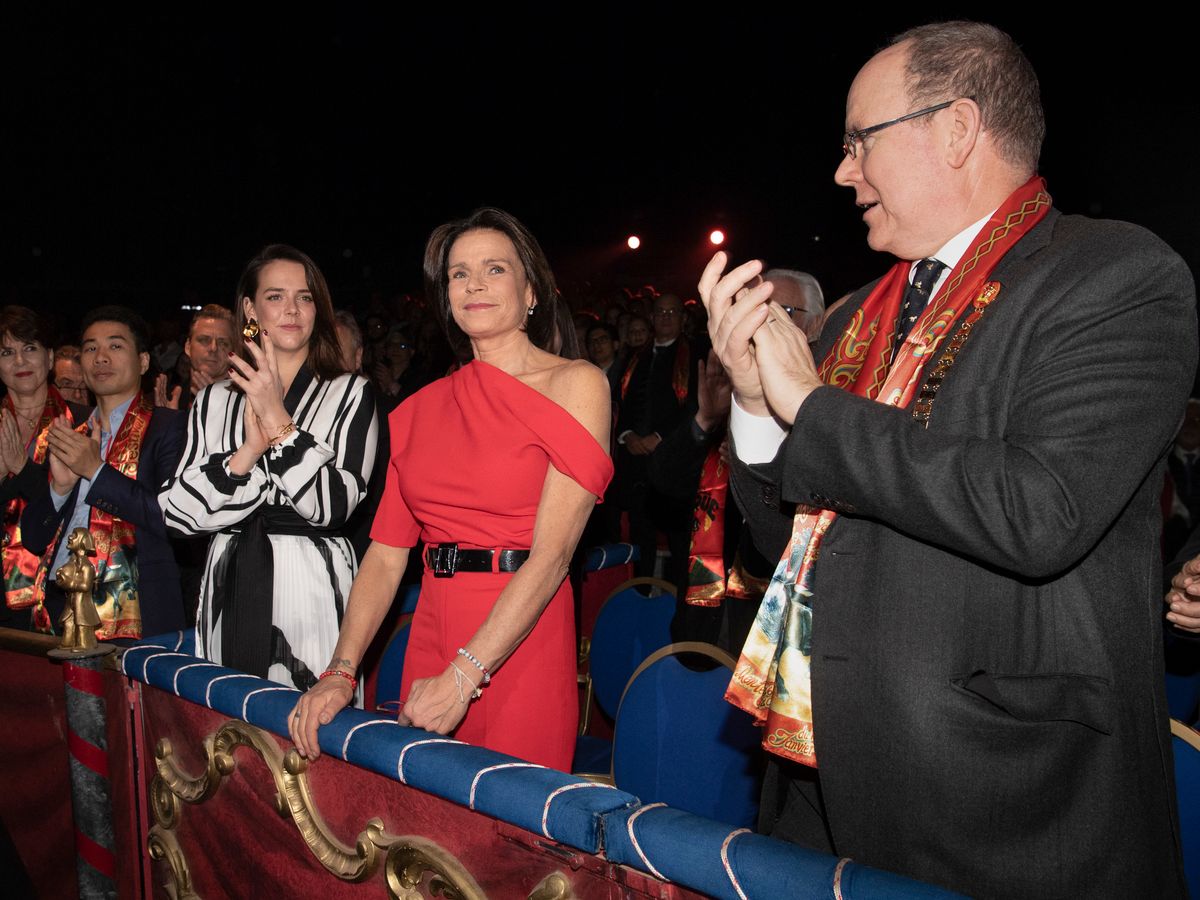 Księżniczka Stefania z Monako na festiwalu cyrkowym. Jej córka wygląda jak ona