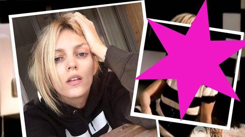 Anja Rubik jak polska wokalistka