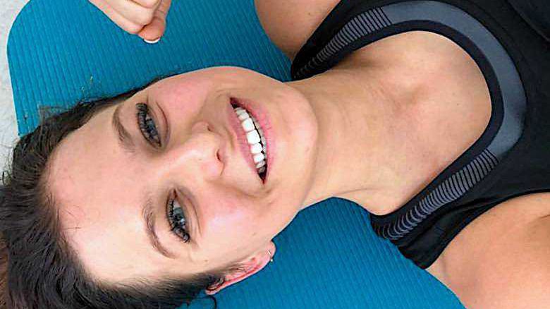 Anna Lewandowska brzuch