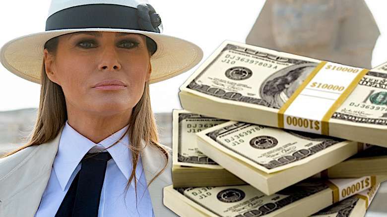 Melania Trump w Egipcie. Ile wydała na hotel?