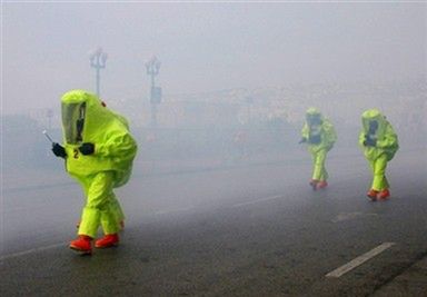 Ćwiczenia antyterrorystyczne w Neapolu