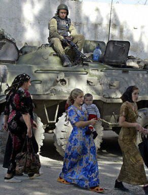 Rosjanie nie chcą wojny w Czeczenii