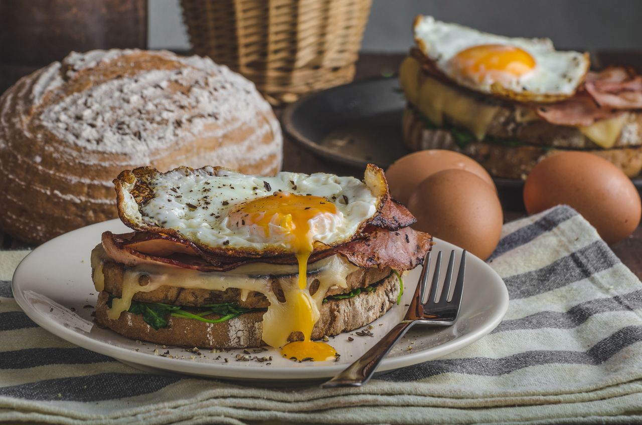 Bonjour Monsieur Croque! Francuski tost idealny na śniadanie