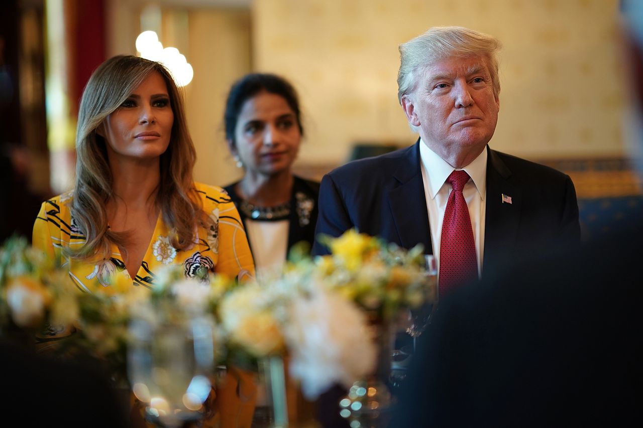 Wizyta Donalda Trumpa od kuchni