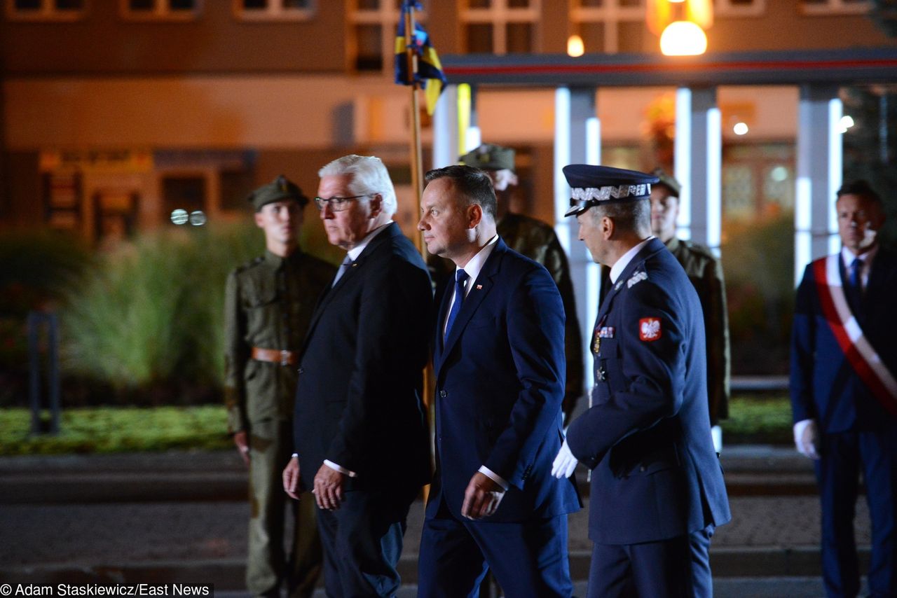 1 września. Andrzej Duda: jest z nami prezydent Niemiec. Myślicie, że to łatwe?