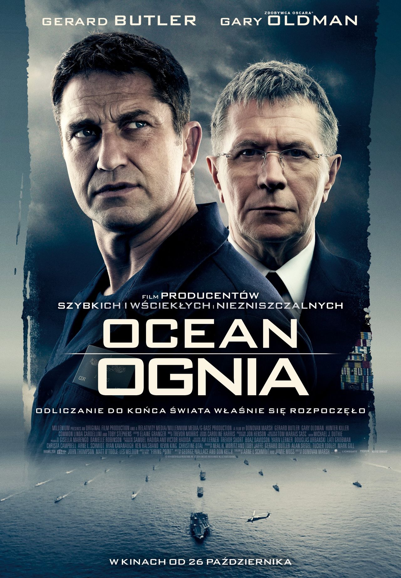 Gerard Butler w "Oceanie ognia". Zobacz plakat!