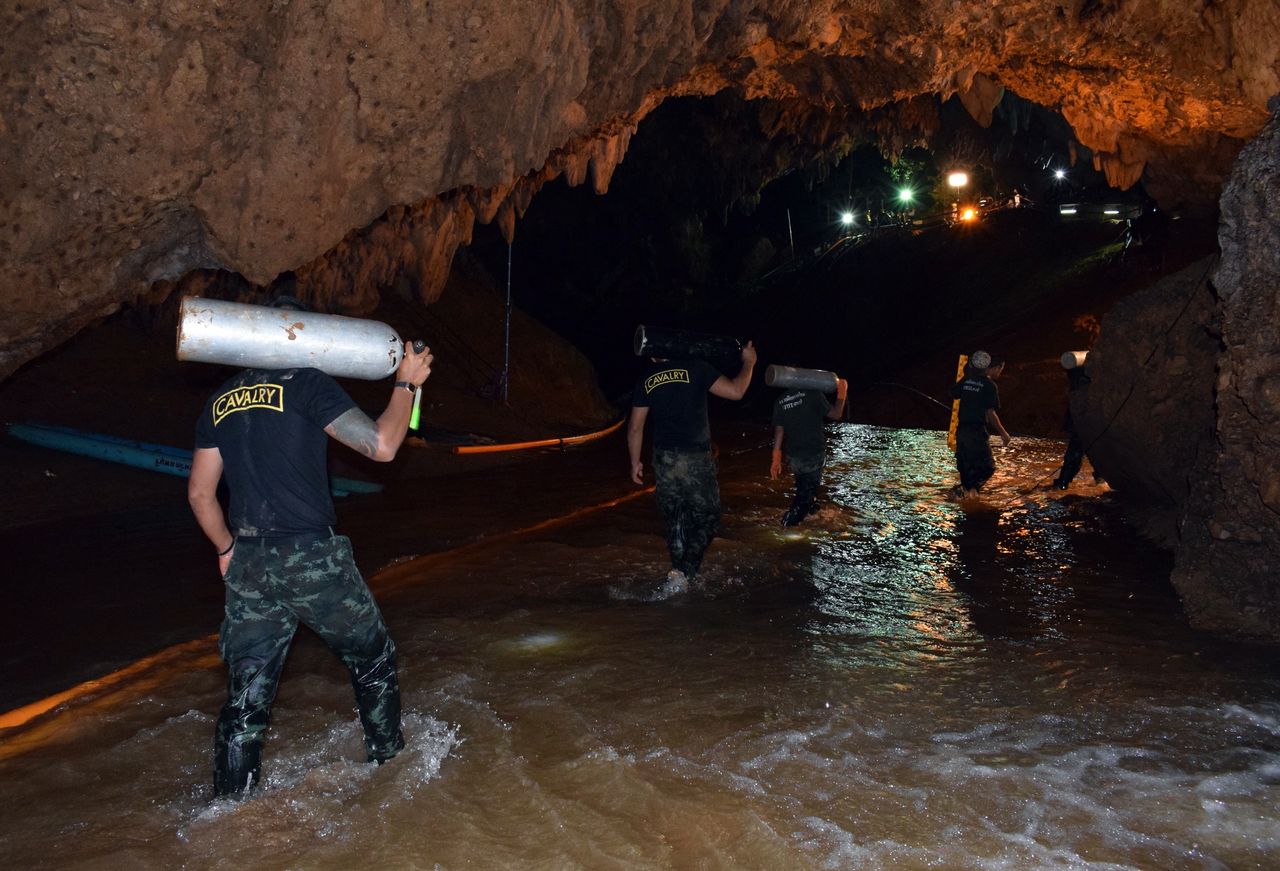Jaskinia Tham Luang. Tak wygląda akcja ratunkowa w Tajlandii