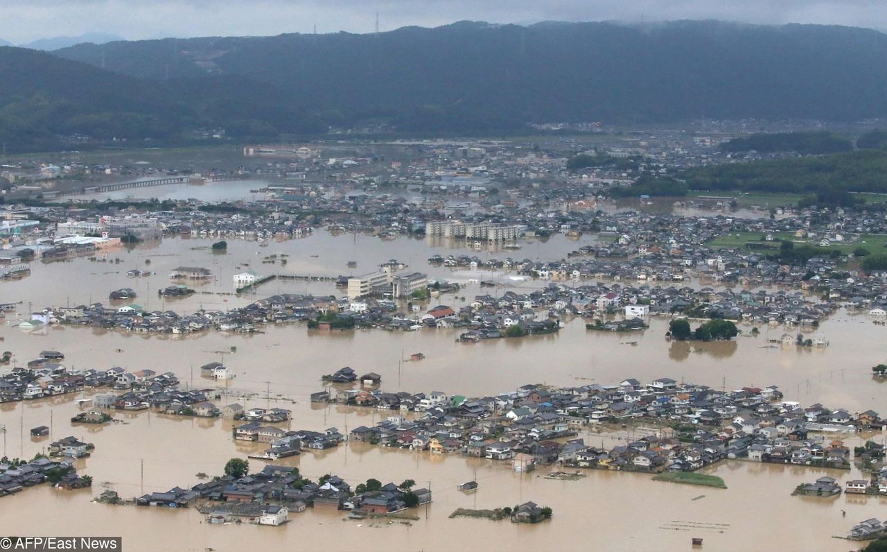 Powódź w Japonii. 141 osób nie żyje w wyniku ciężkich deszczy i osunięć ziemi