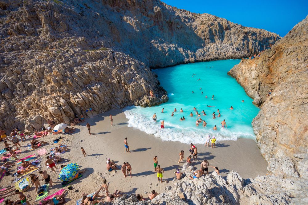 Chania to liczne malownicze plaże