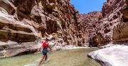 Jordania - kanioning w Wadi Mujib