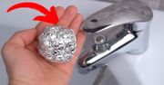 Trzymam w łazience kulkę z folii aluminiowej i używam jej codziennie