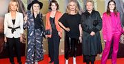 Gwiazdy na premierze filmu "Słodki koniec dnia": Krystyna Janda, Magdalena Cielecka, Małgorzata Foremniak, Maria Sadowska