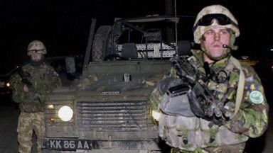 Brytyjski patrol w Afganistanie