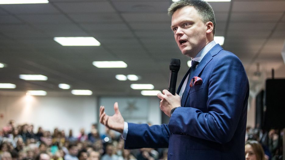 Szymon Hołownia, kandydat na prezydenta ostro o autorach sformułowań "tęczowa zaraza" i "ideologia LGBT". "To odczłowieczanie ludzi".